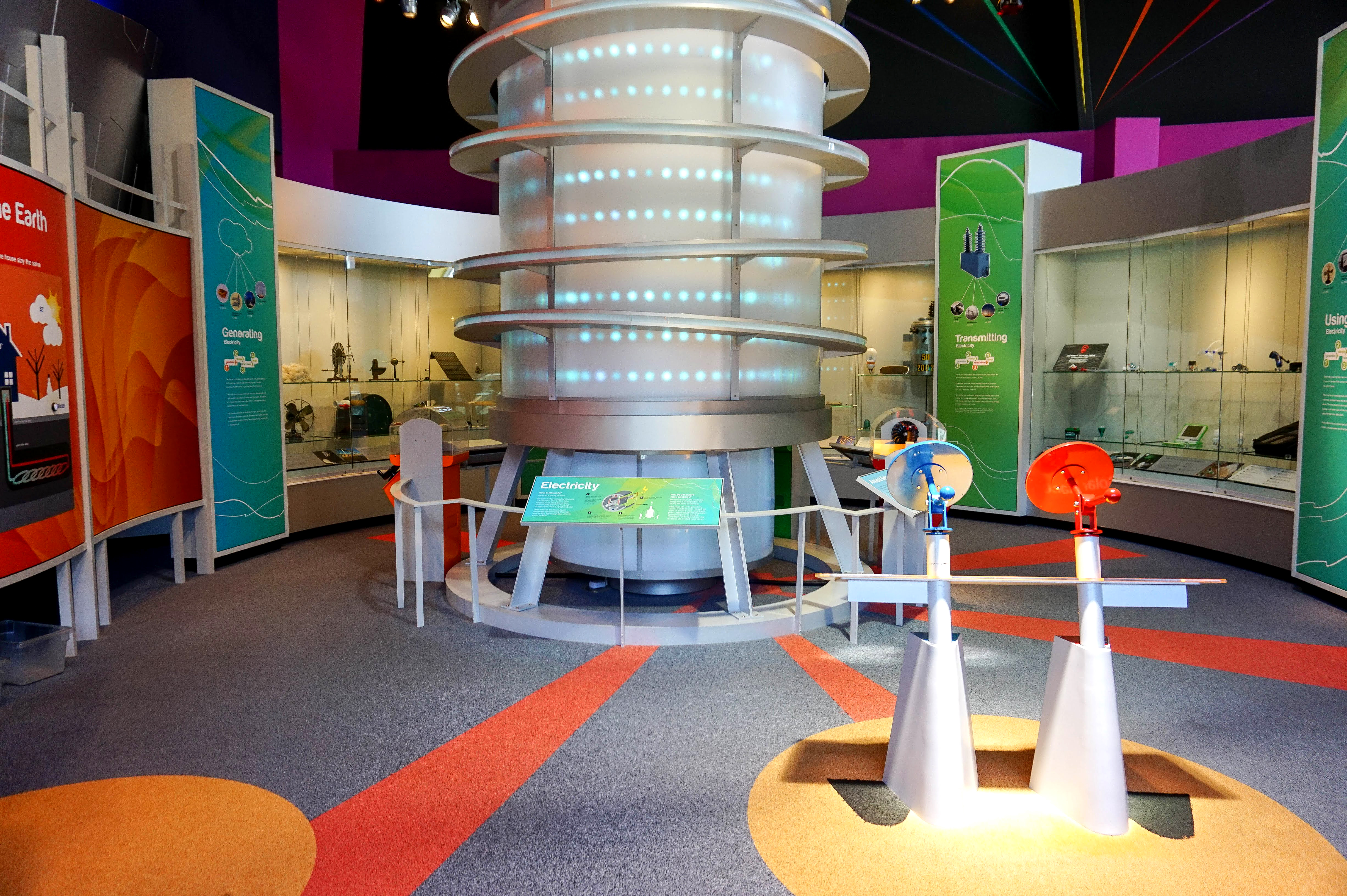 Science exploration exhibition at Discovery Park of America