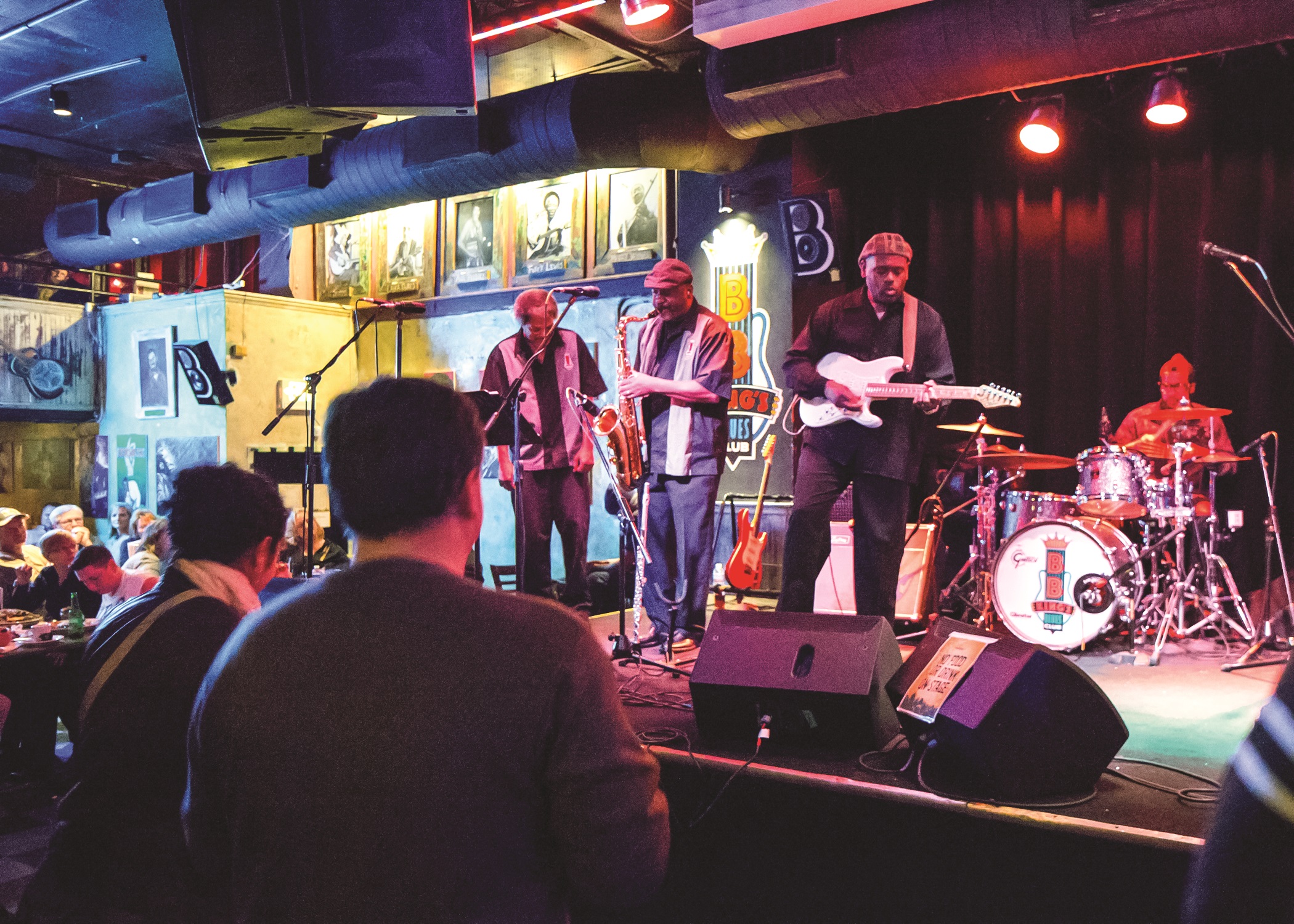 Blues music at BB King's in Memphis