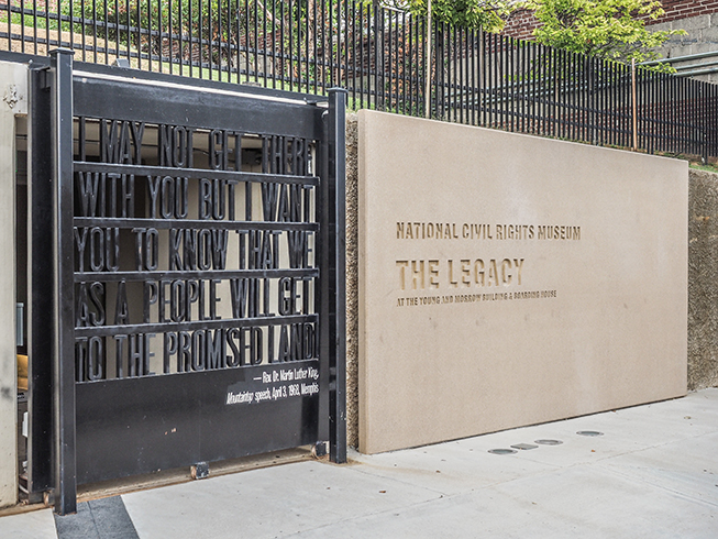 Legacy building houses more history at the National Civil Rights Museum, Memphis 