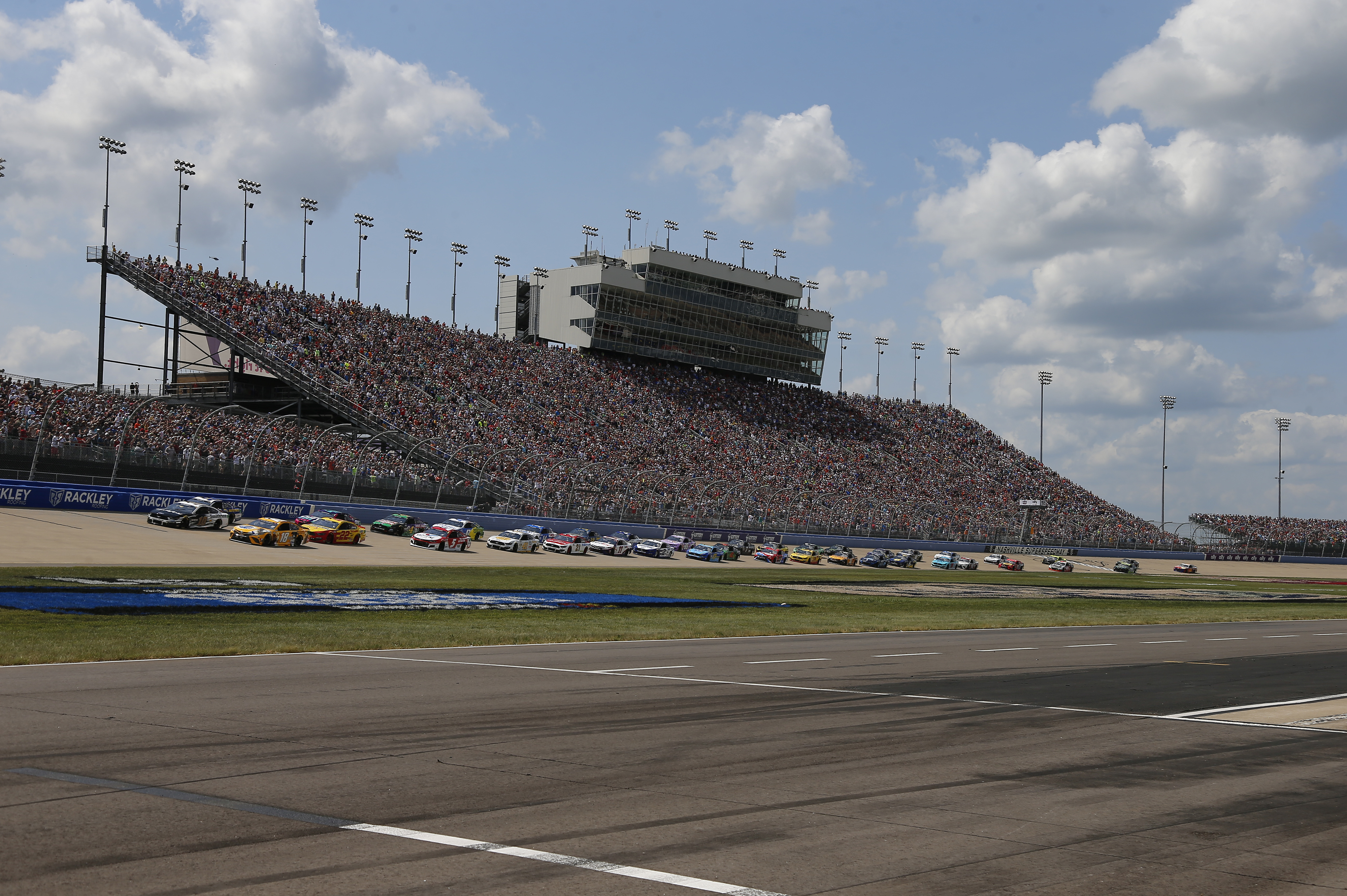 Inaugural Ally 400 Sold Out Crowd 2021