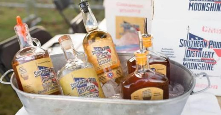 A variety of whiskeys