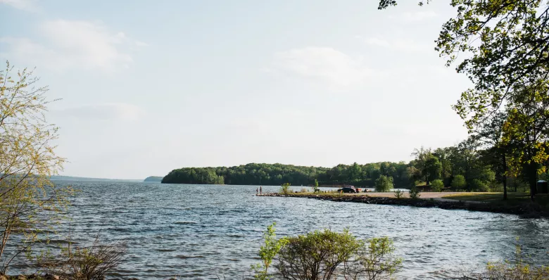 Paris Landing State Park on Kentucky Lake in Buchanan, Tennessee.