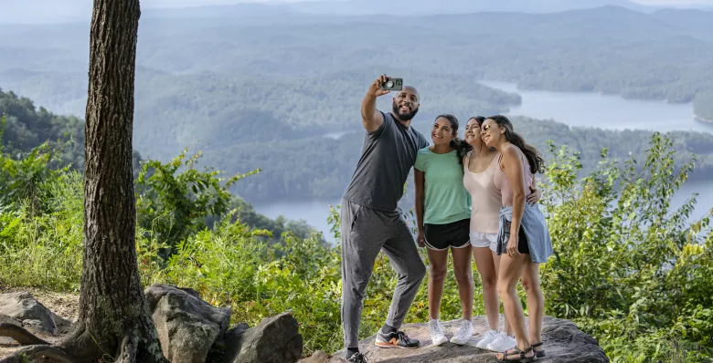 Hiking at the Ocoee River Corridor