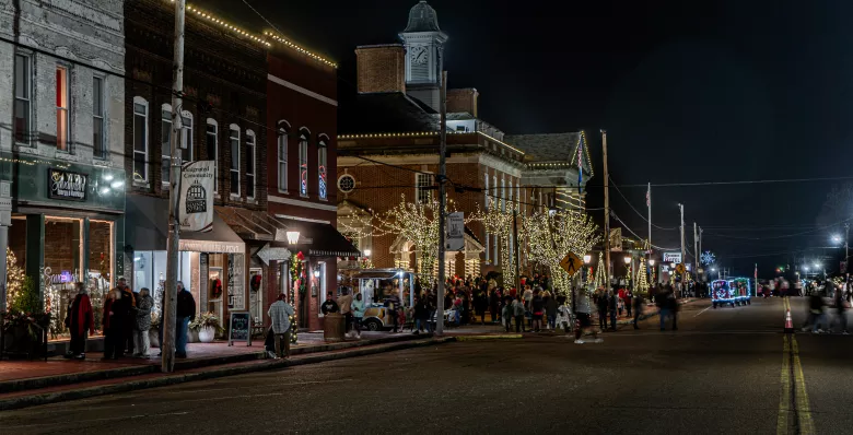 Christmas on Main's Christmas Market in Savannah TN
