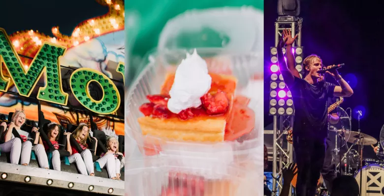 Rural West Tennessee Strawberry Festival in small town Humboldt, TN