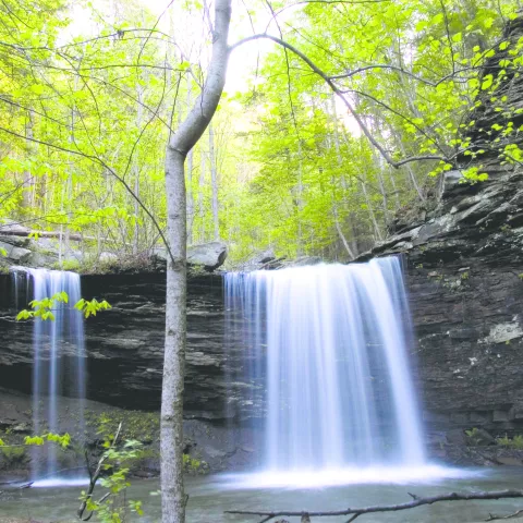 Waterfalls in Tennessee's Upper Cumberland region