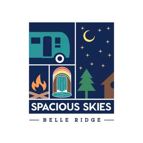 Spacious Skies Belle Ridge logo