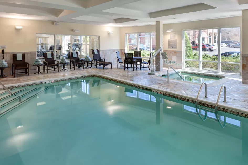 Indoor Pool and Hot Tub