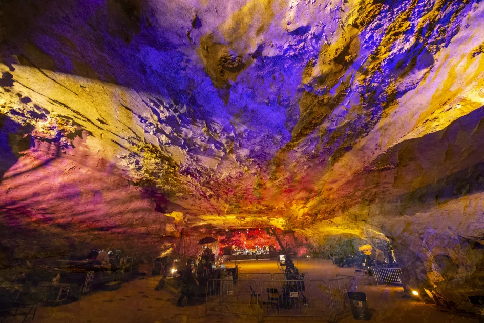Go behind the scenes of Bluegrass Underground with The Caverns cave tour