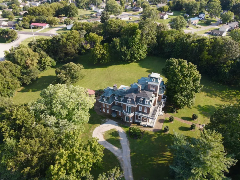 Drone View of Property
