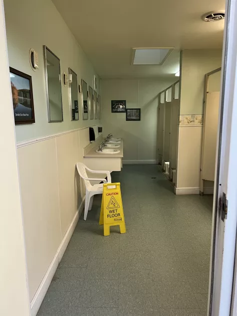 clean restrooms