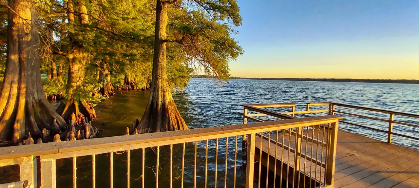 Sunrise at the dock