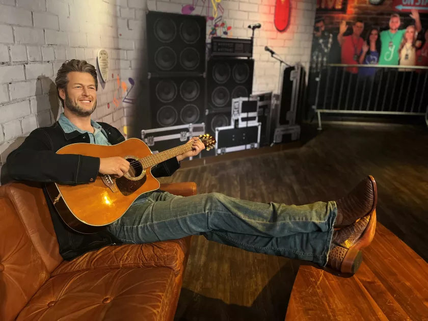 Celebrity Country Wax Figure