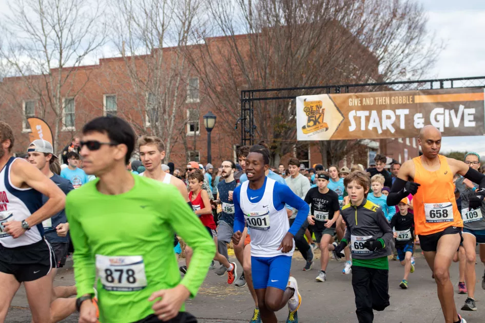 Ninth Annual Give 'N Gobble in 2022.