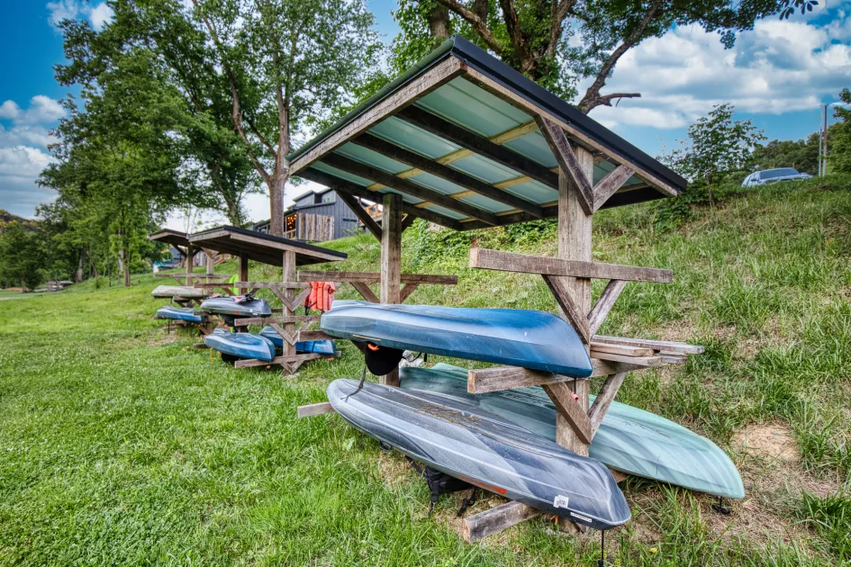 Free Kayaks for use at Still Water Flats