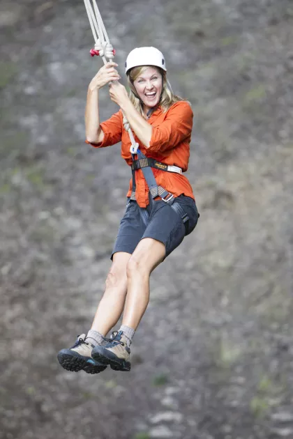 Check out our Adventure Course &amp; Zip line!