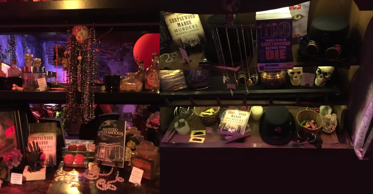 Shop for a variety of haunted &amp; steampunk items!