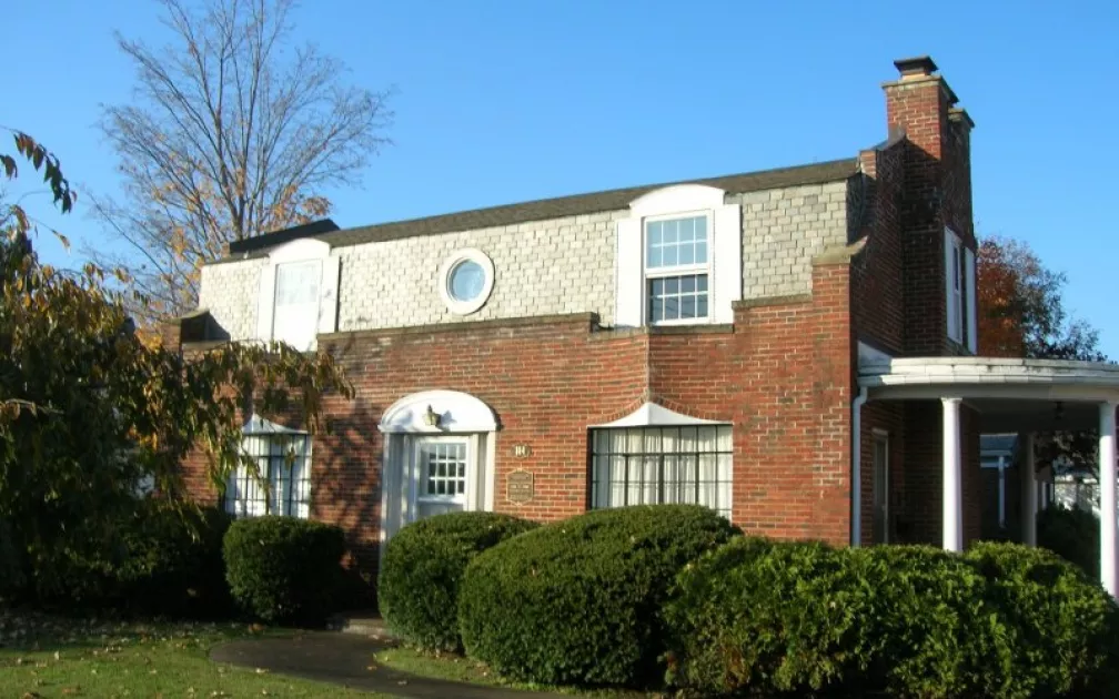 The Wade home design was a featured &quot;Town of Tomorrow&quot; home at the 1939 World's Fair