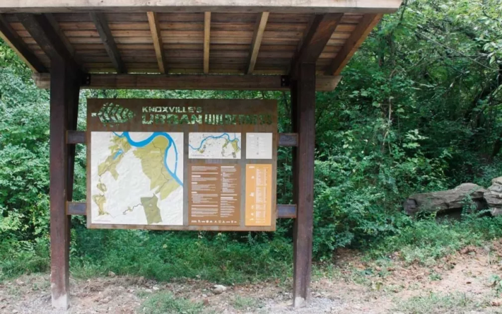 Urban Wilderness trail map